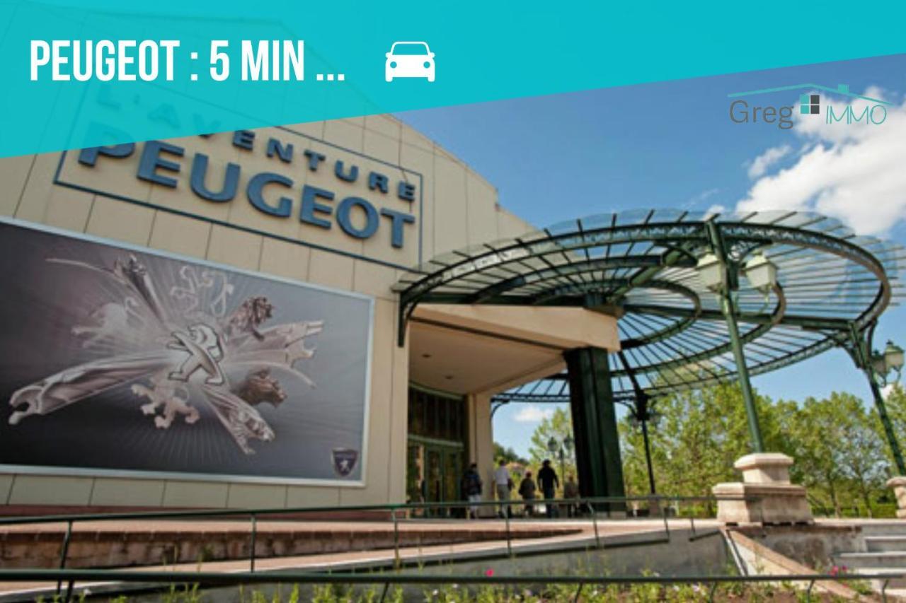 Le 02-Gregimmo-Appart'Hotel Montbeliard Bagian luar foto